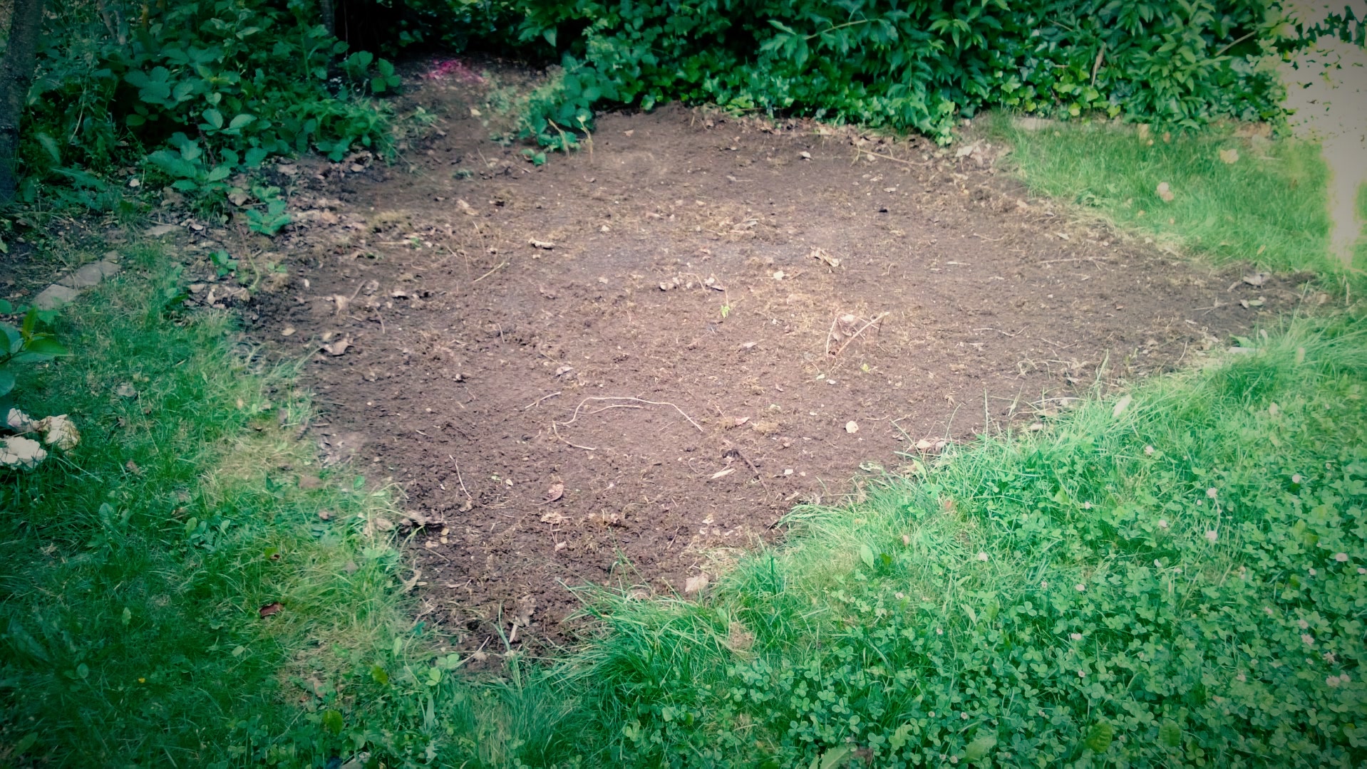 The new spot is prepared